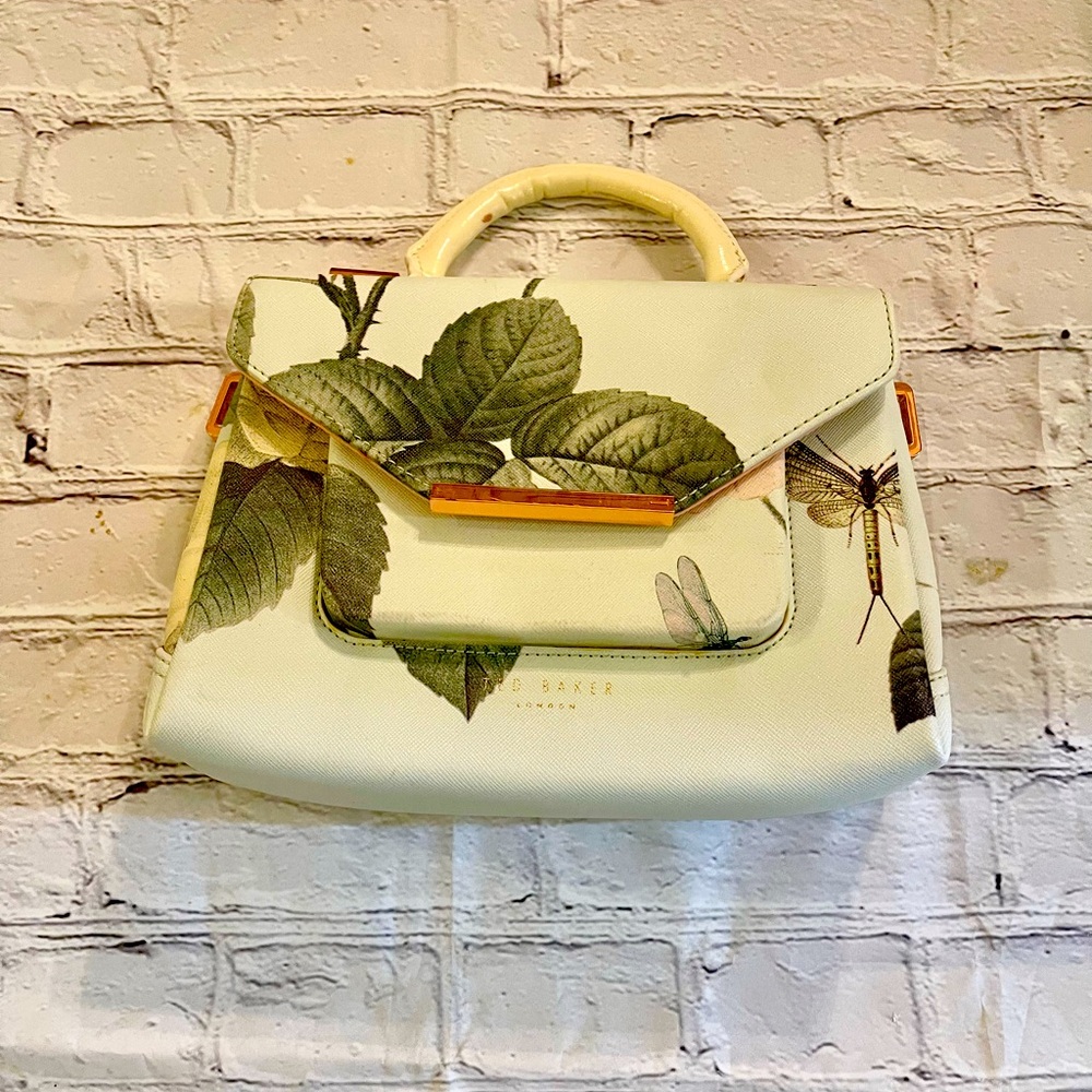 SOLD! Gorgeous Ted Baker floral handbag.